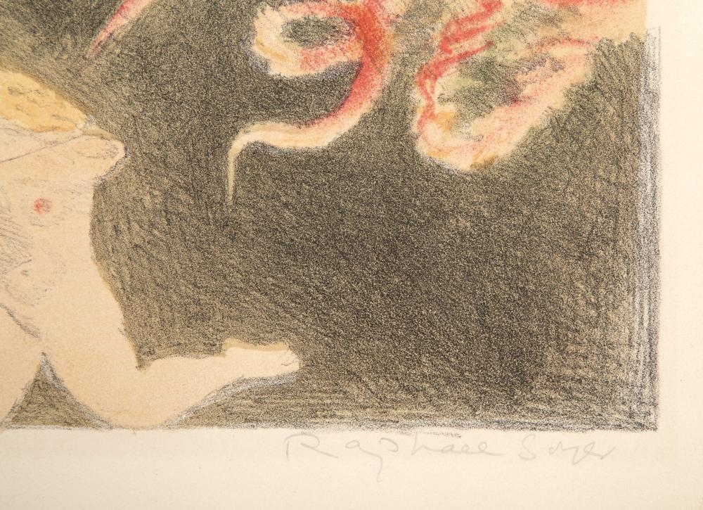 Artwork by Raphael Soyer, Dreamscape, Made of Lithograph