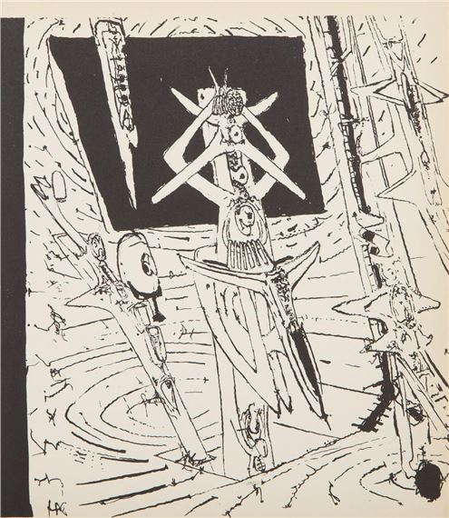 Untitled from Le Surrealisme en 1947 - Roberto Matta