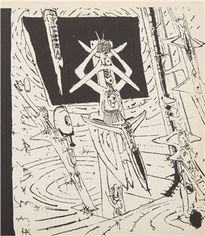 Untitled from Le Surrealisme en 1947 - Roberto Matta