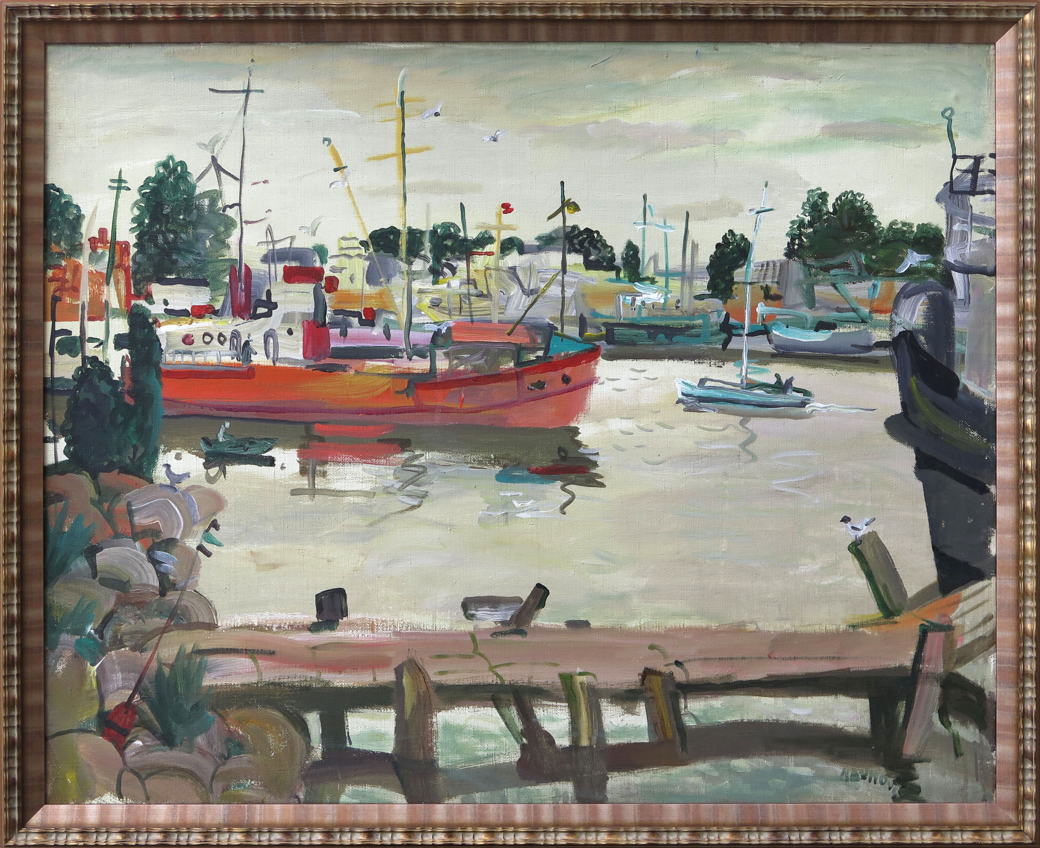 Artwork by Aleksejs Naumovs, Osta, Made of Oil On Canvas