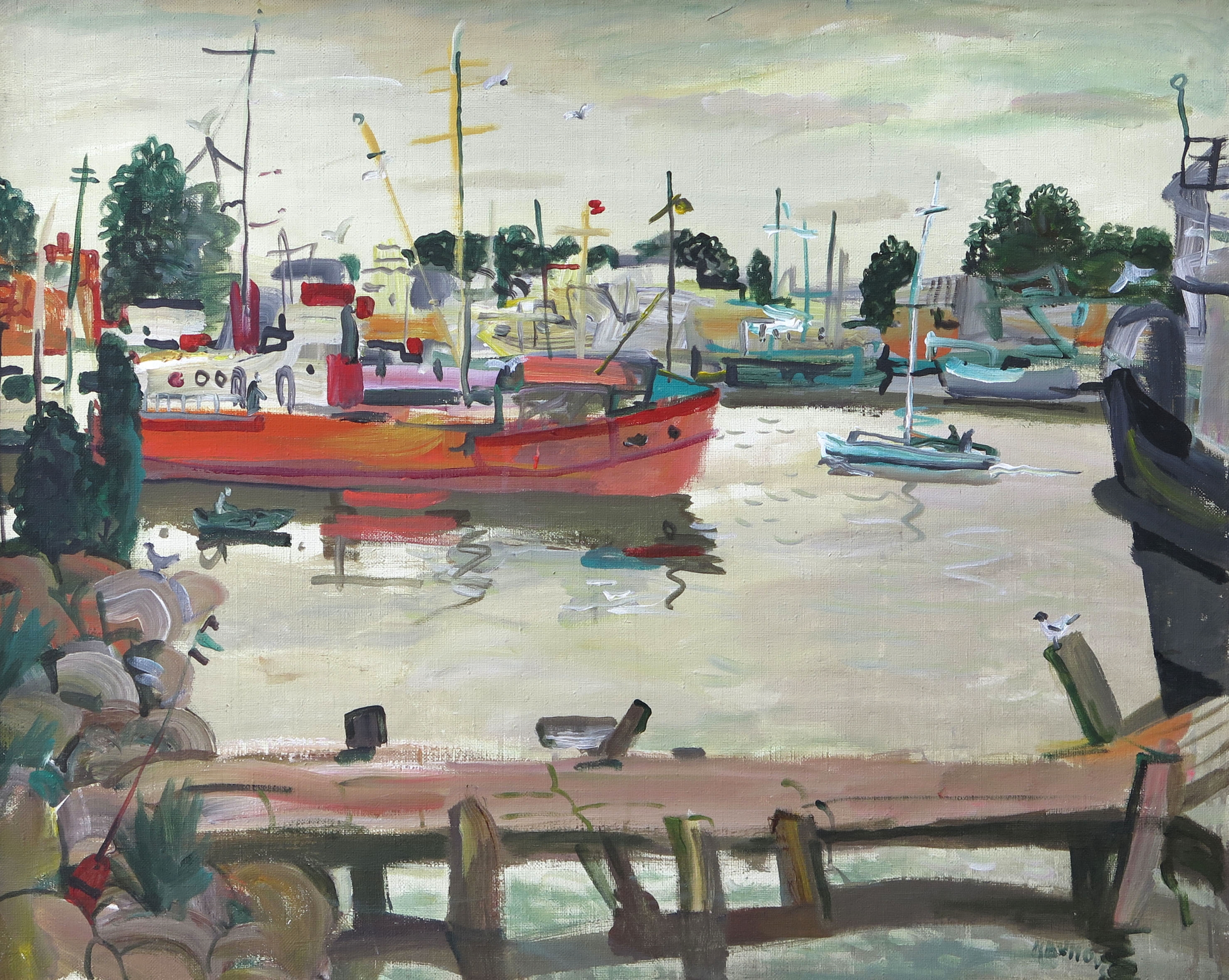 Artwork by Aleksejs Naumovs, Osta, Made of Oil On Canvas