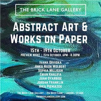 Abstract Art - The Brick Lane Gallery (Brick Lane)