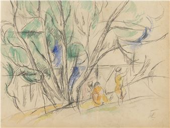 Bathers - Pyotr Konchalovsky