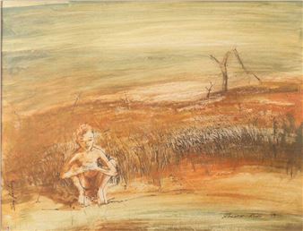 Boy Fishing - Ronald Kirk