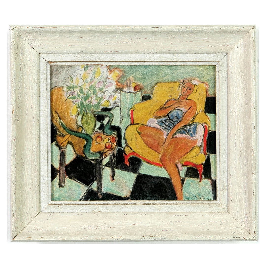 Henri Matisse | DANSEUSE ASSIE DANS UN FAUTEUIL (1946) | MutualArt