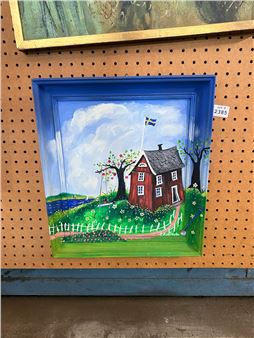 Norway Housen by River - Jan Sjoberg