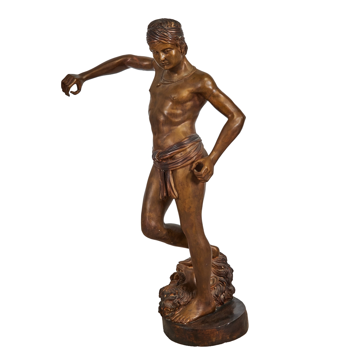 Marius-Jean-Antonin Mercié | David and Goliath | MutualArt