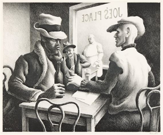 The Discussion - Thomas Hart Benton‏