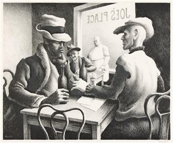 The Discussion - Thomas Hart Benton‏