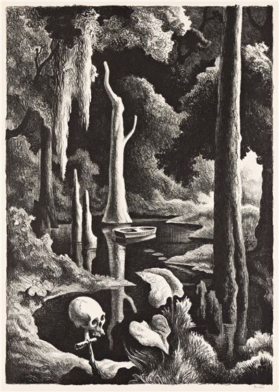 Swampland - Thomas Hart Benton‏