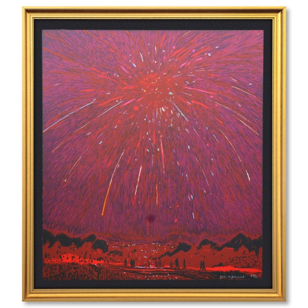 Jules de Balincourt リトグラフ 版画 Island People by Jules de Balincourt Editioned artwork | Art