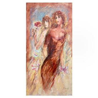 Original Acrylic Painting on Canvas - Batia Magal