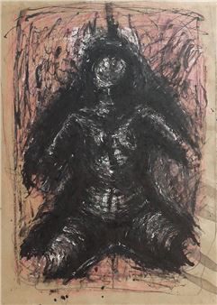 Sitzender Akt - Lothar Böhme