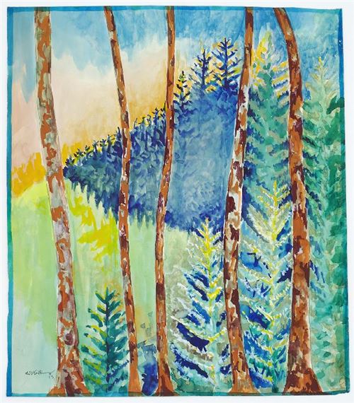 Edmund Kesting | Wald (1943) | MutualArt