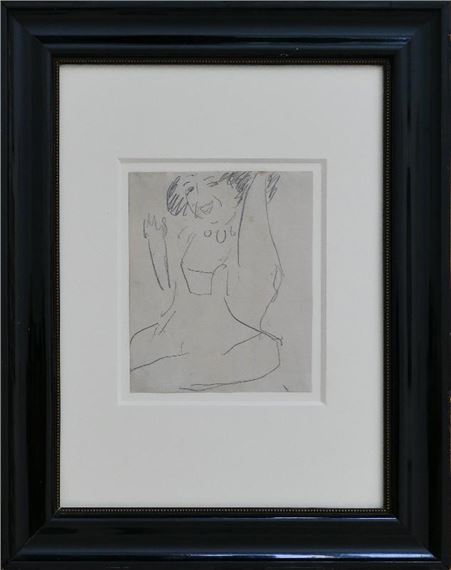 Kokettierende Frau - Ernst Ludwig Kirchner