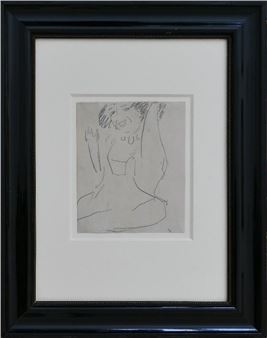 Kokettierende Frau - Ernst Ludwig Kirchner