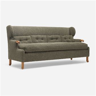 Canett Wingback sofa - Tyler Hays