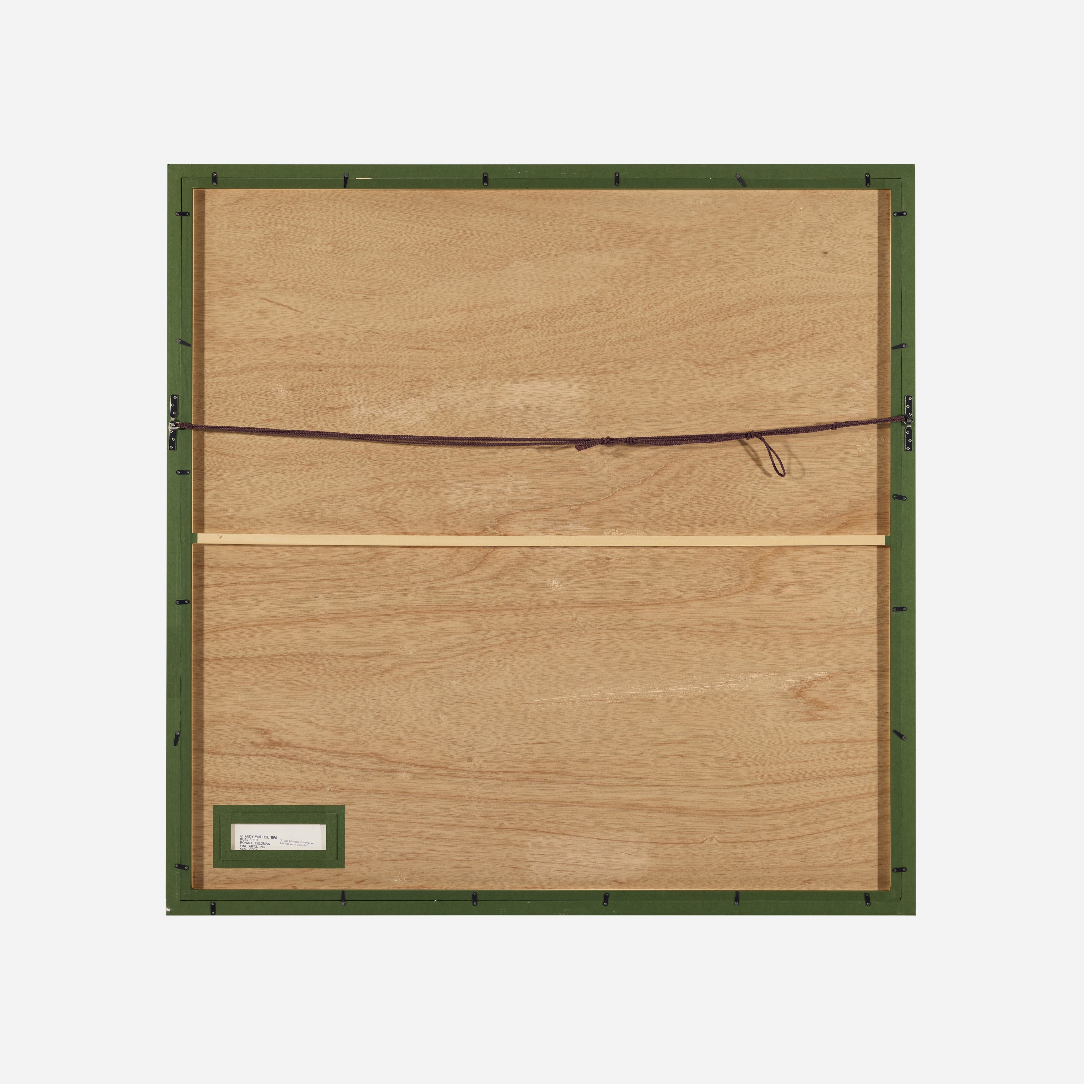 Artwork by Andy Warhol, Volkswagen (Lemon) (from the Ads series, Made of Screenprint In Colors On Lenox Museum Board