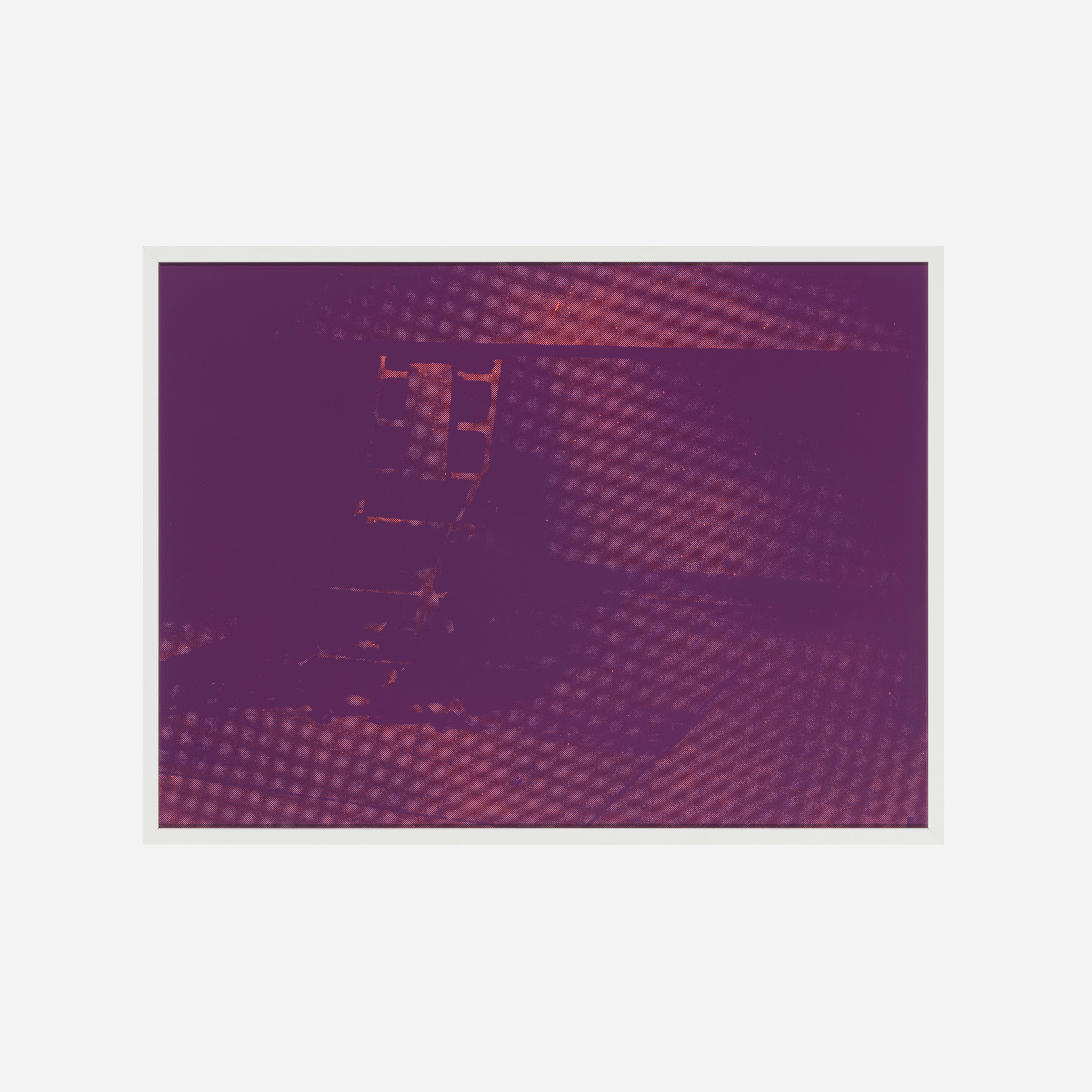 Artwork by Andy Warhol, Electric Chair, Made of Screenprint In Colors