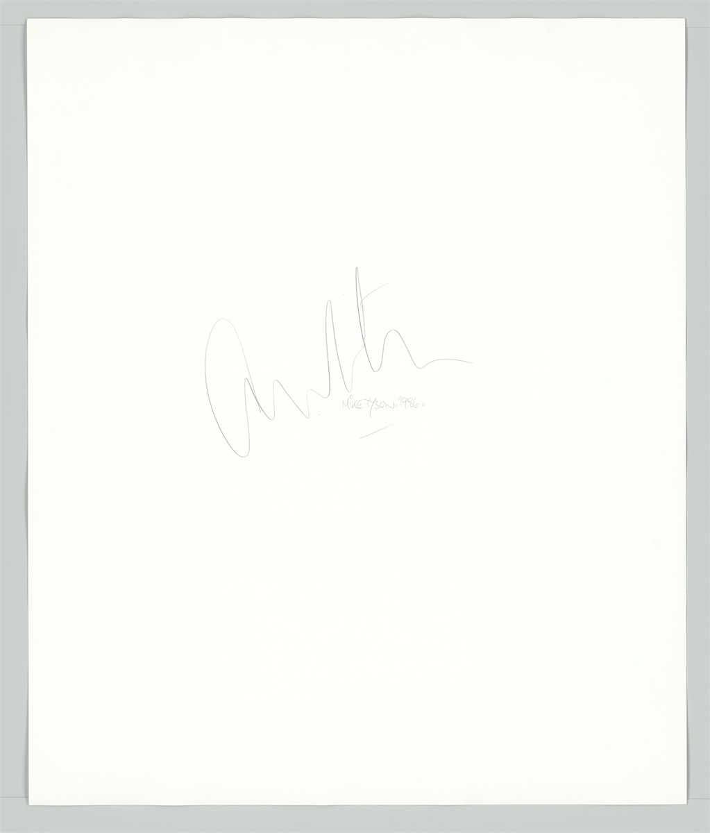 Artwork by Albert Watson, Mike Tyson, Made of Gelatin Silver Print