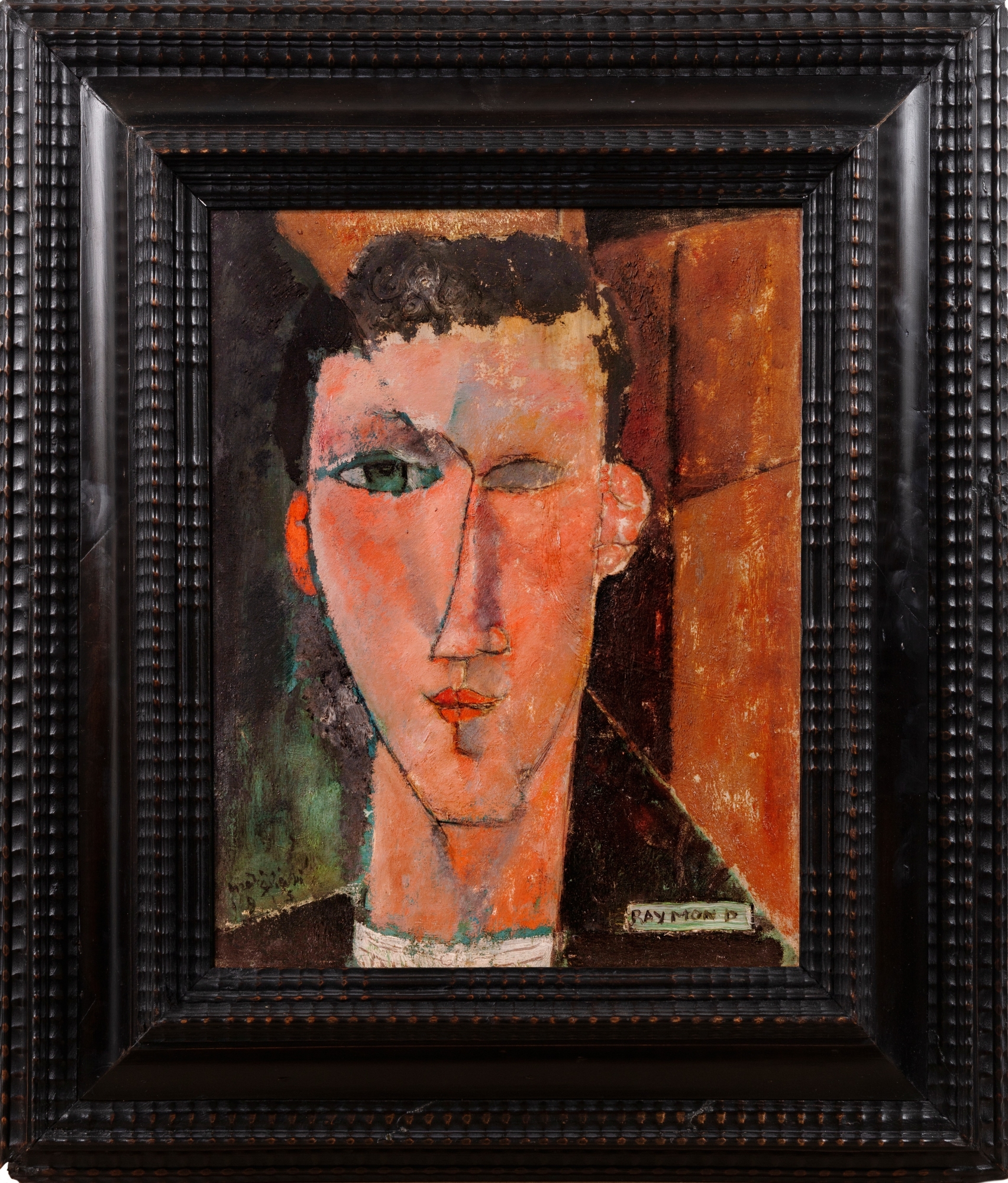 Artwork by Amedeo Modigliani, Raymond, Made of oil on canvas