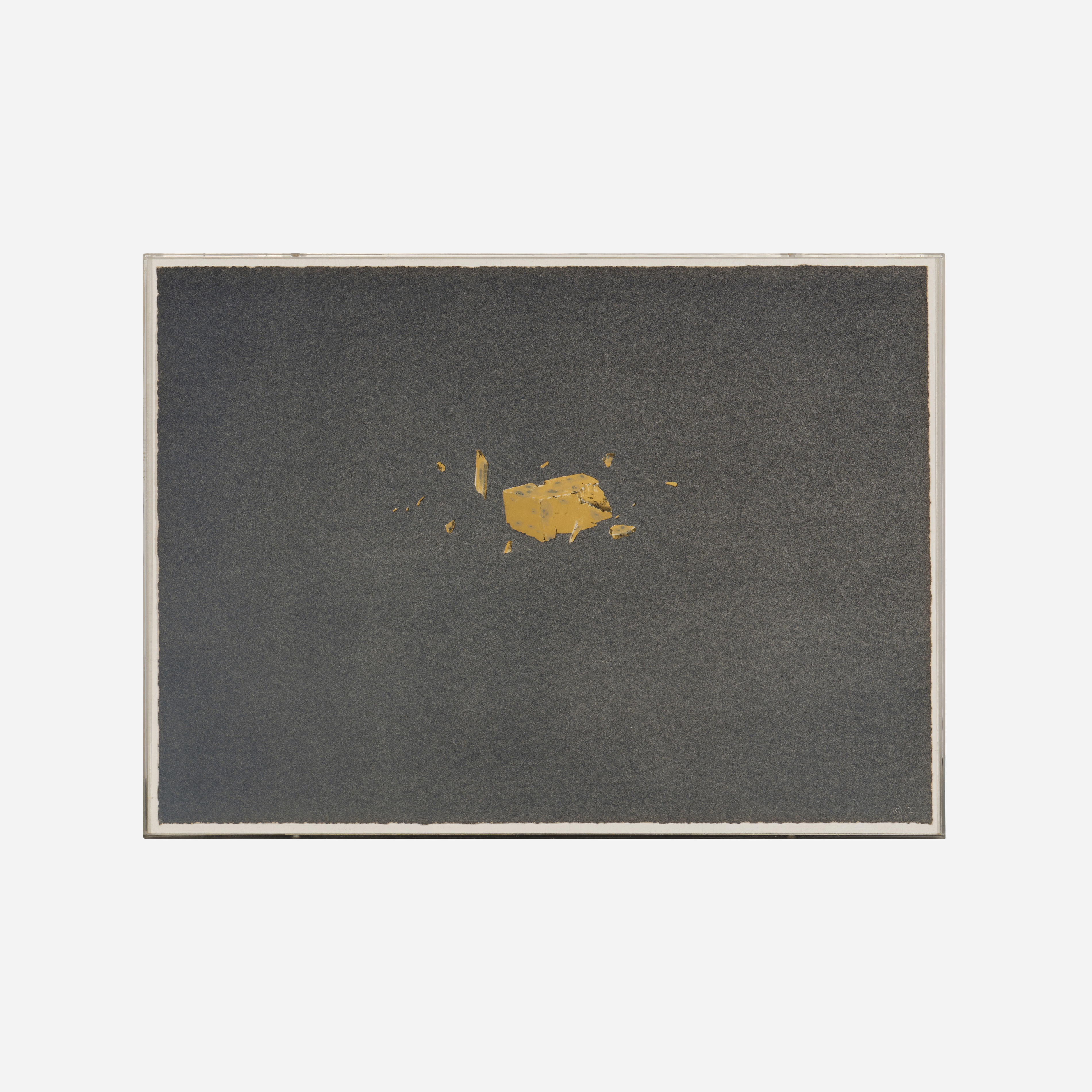 Ed Ruscha | Exploding Cheese (from the Various Cheeses series (1976 ...