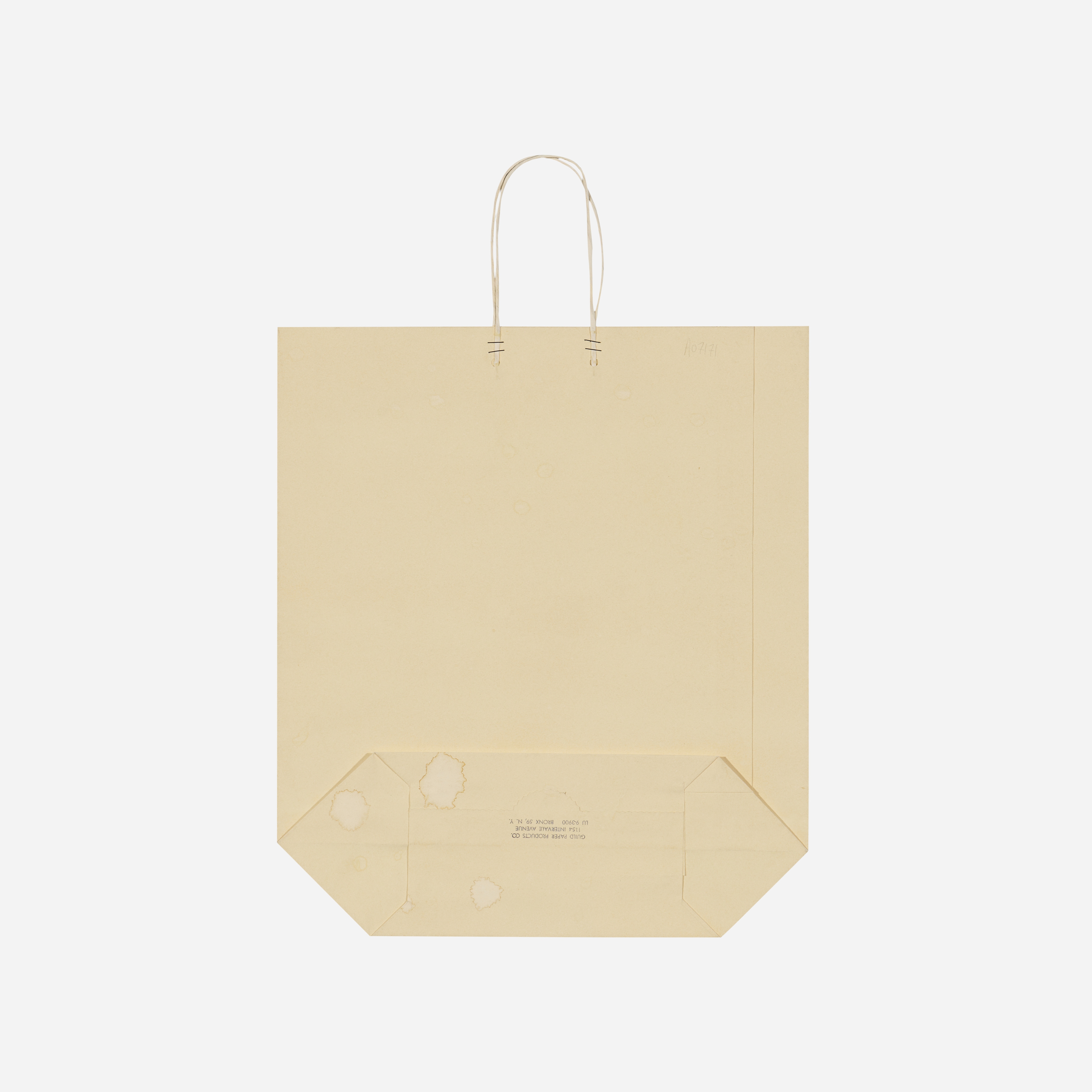 Artwork by Andy Warhol, Shopping Bag, Made of Screenprint In Colors On Shopping Bag