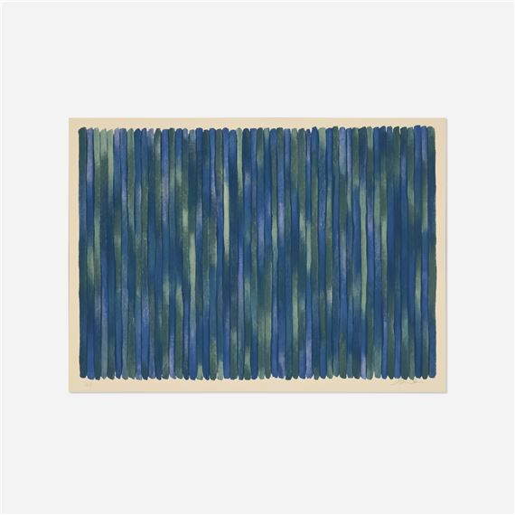 Gene Davis | Adam's Rib (1981) | MutualArt