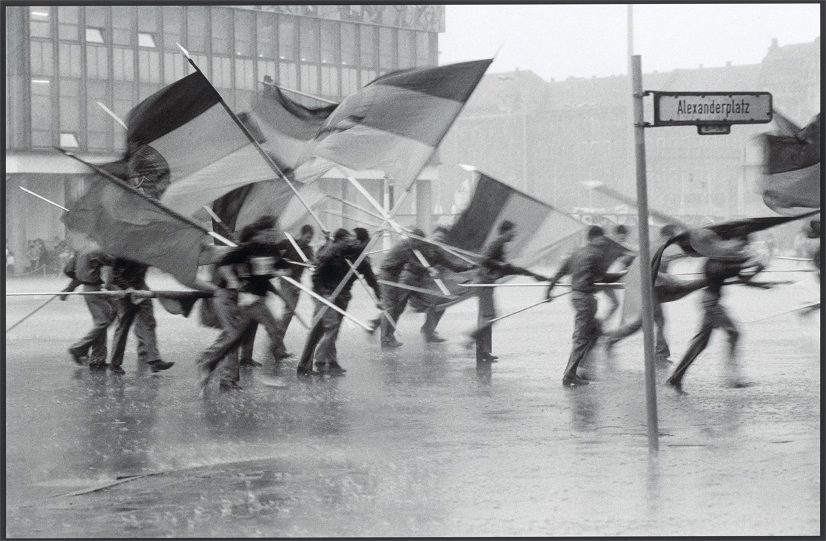 Artwork by Harald Hauswald, Berlin, 1. Mai, Made of Gelatin Silver Print