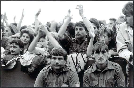 Konzert Bruce Springsteen by Harald Hauswald, 1988