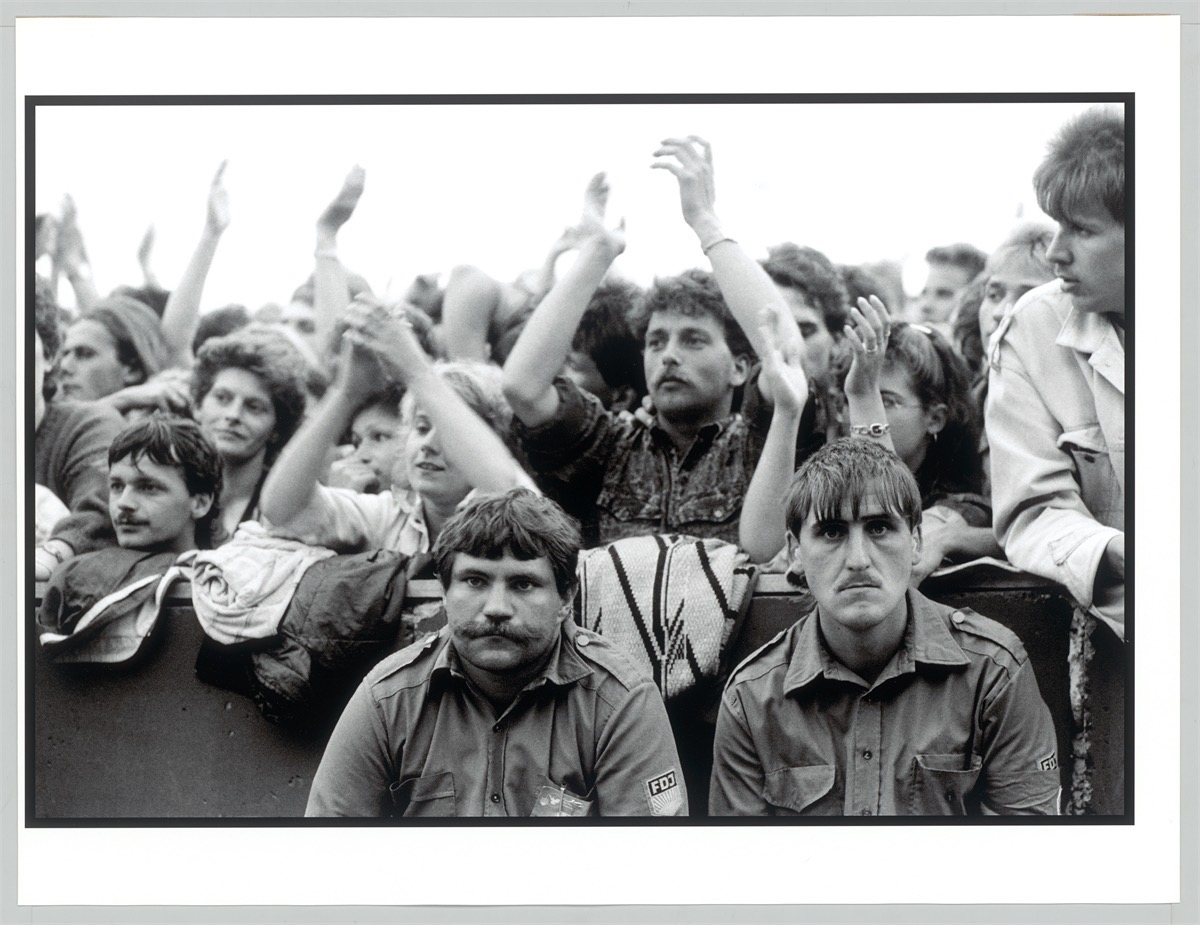Artwork by Harald Hauswald, Konzert Bruce Springsteen, Made of Gelatin Silver Print