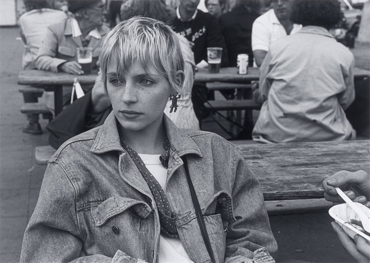 Artwork by Gabriele & Helmut Nothhelfer, Pfingstmontag auf dem Winterfeldtplatz, Berlin, Made of Gelatin Silver Print, Gold Toned