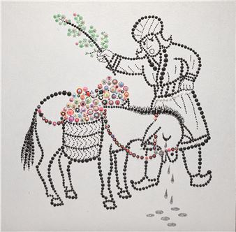 Crying Donkey - Farhad Moshiri
