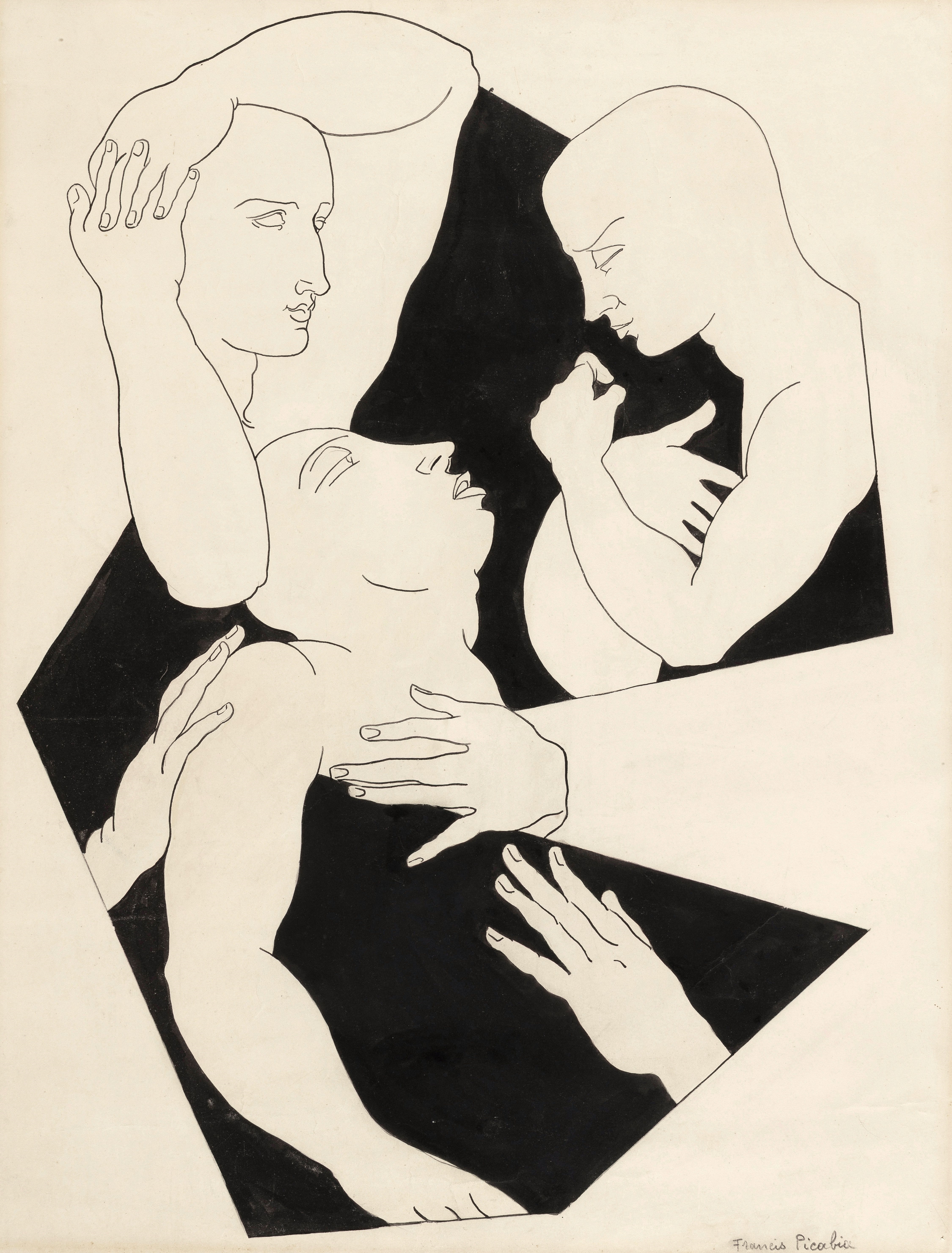 Artwork by Francis Picabia, Sans titre, Made of pen and ink on paper