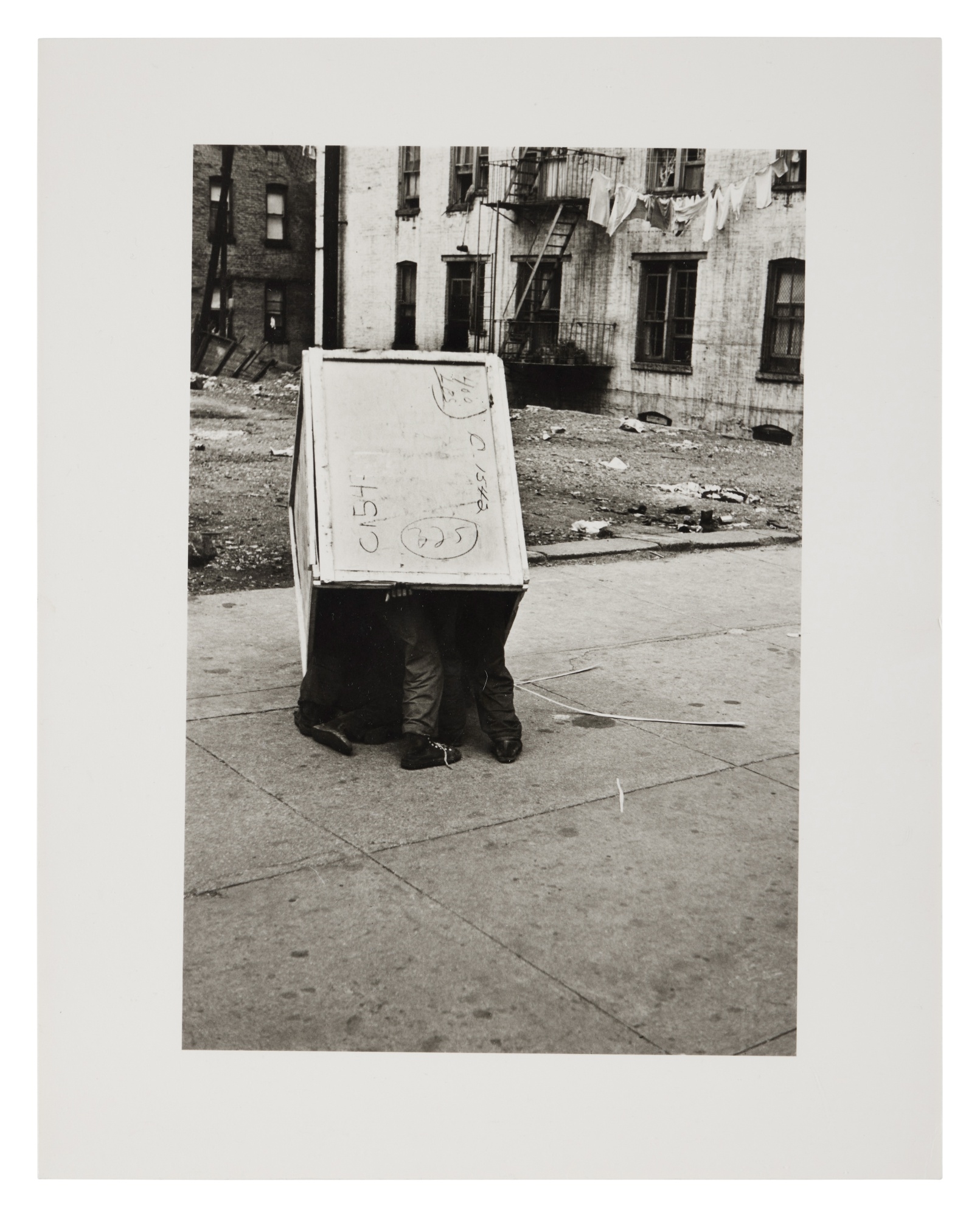 Helen Levitt | N. Y. (Children in a Box (1938) | MutualArt