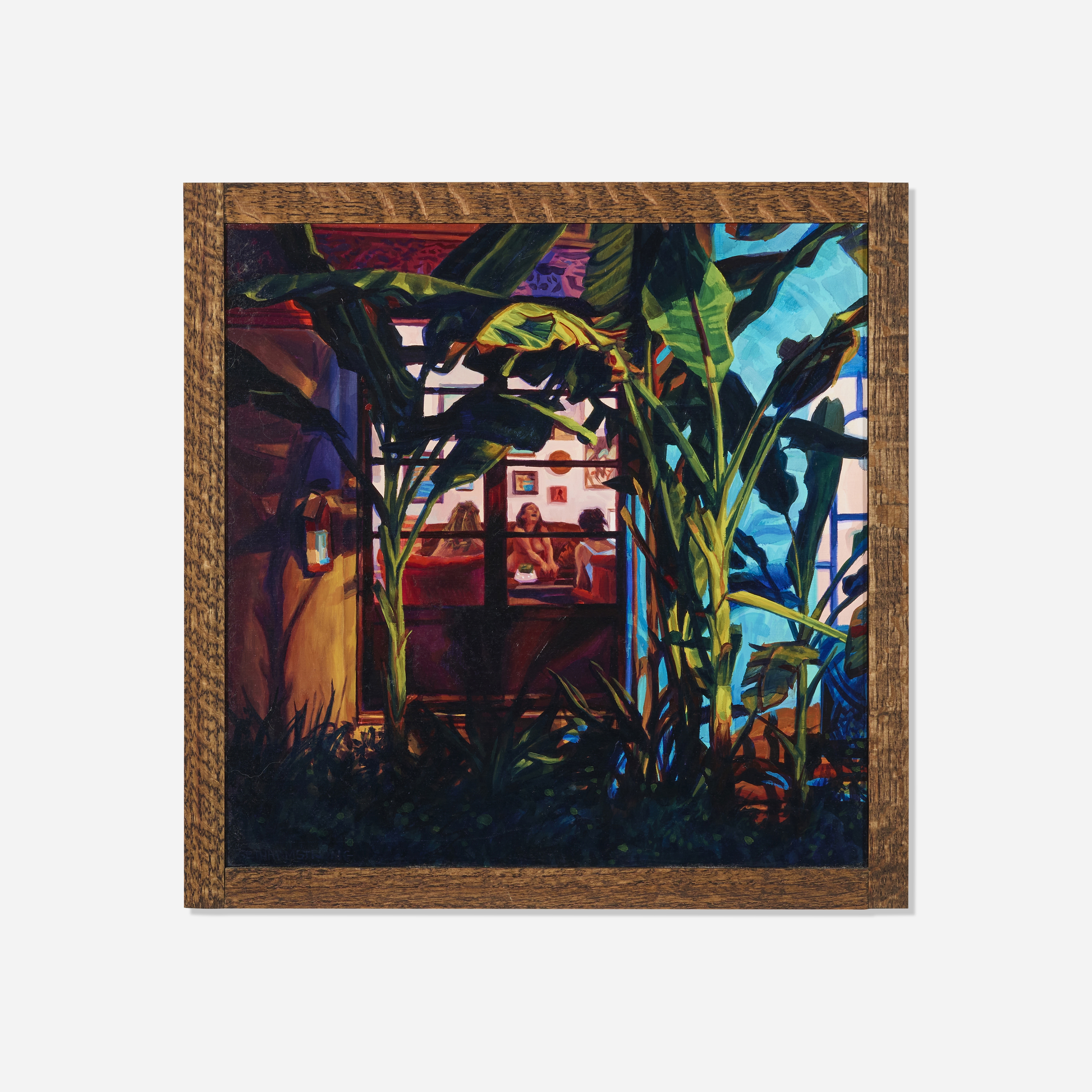 Artwork by Seth Armstrong, Katherine's Window, Made of Oil On Panel