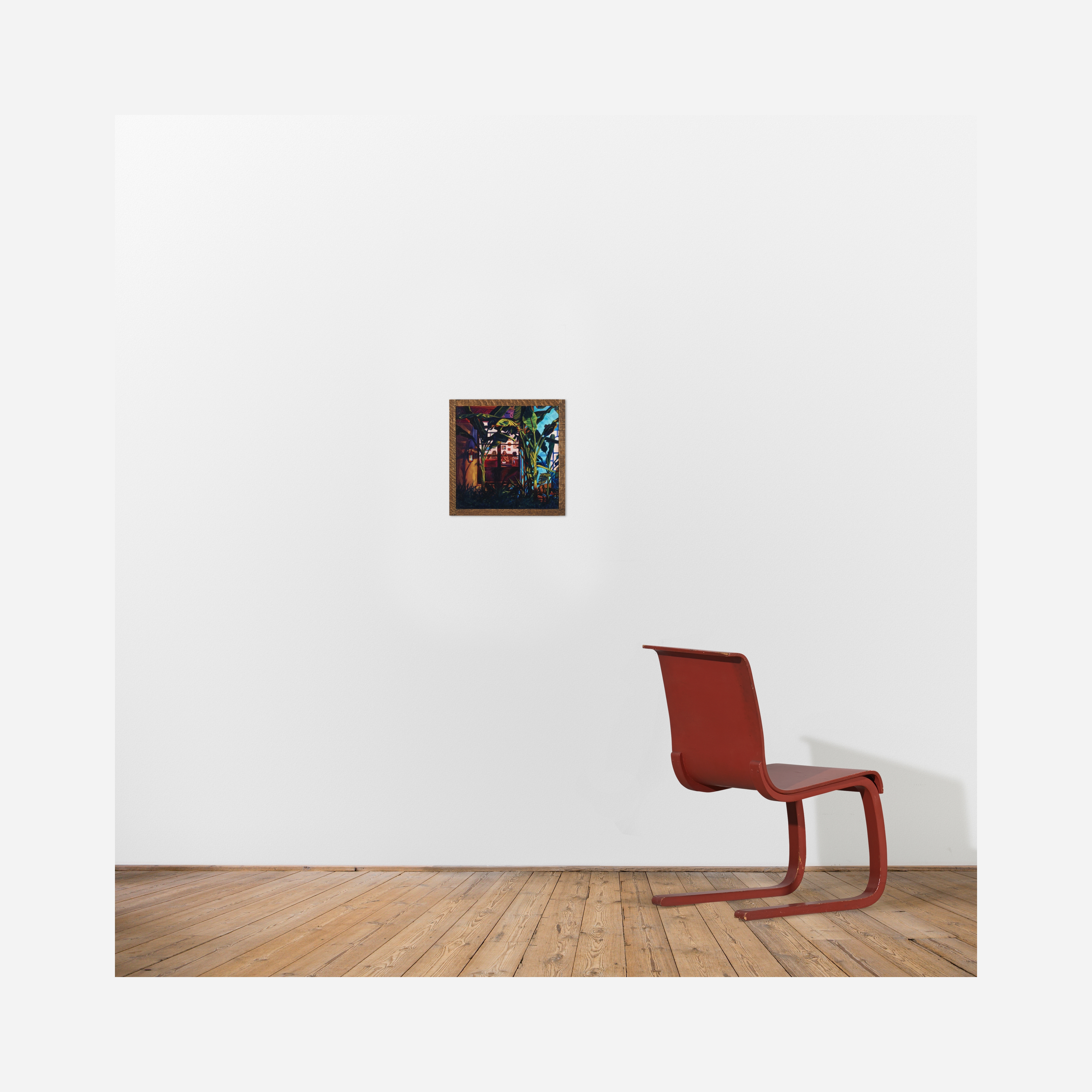 Artwork by Seth Armstrong, Katherine's Window, Made of Oil On Panel