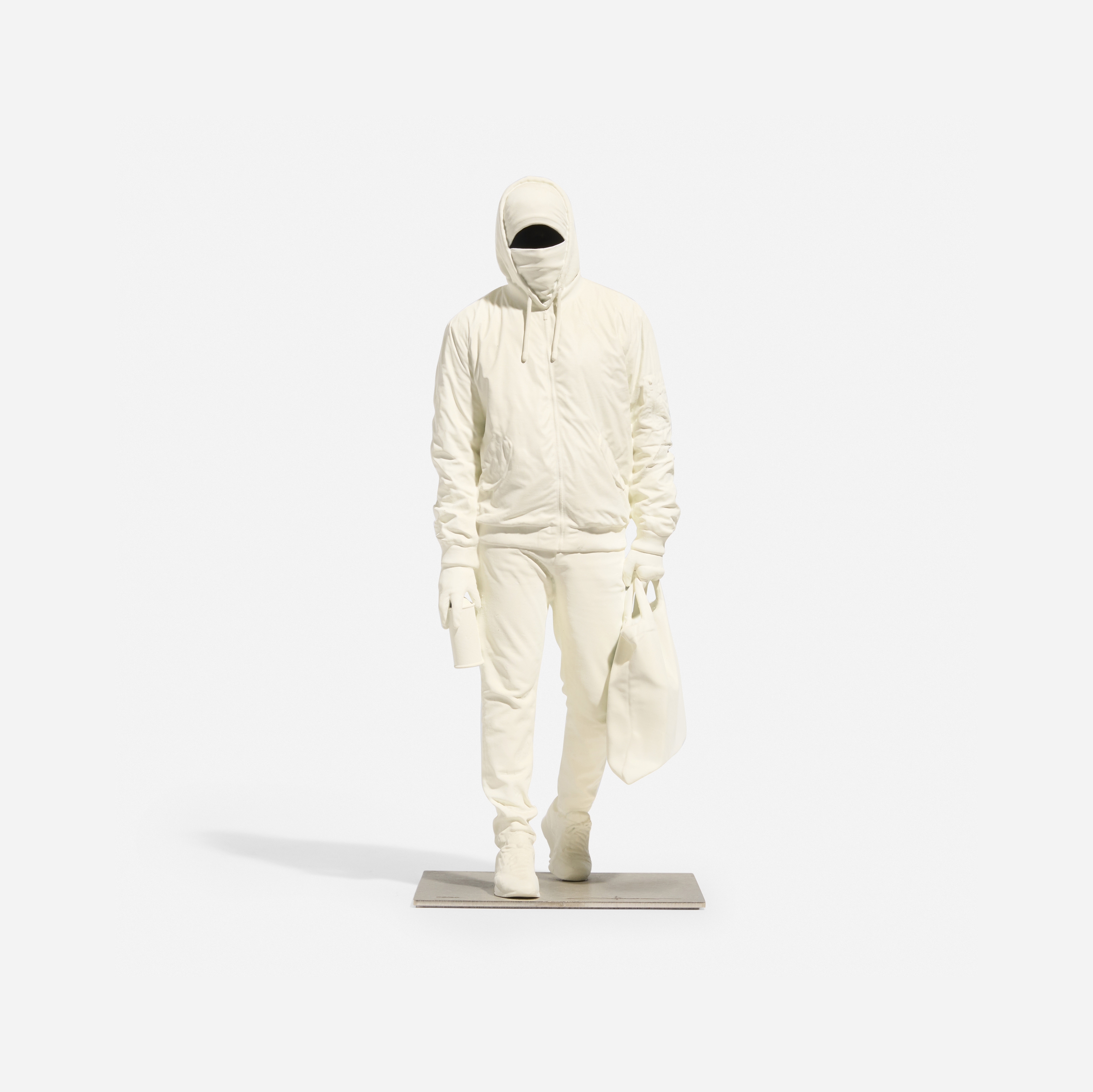 Artwork by Nuno Viegas, Writer III, Made of Cast Resin, Aluminum