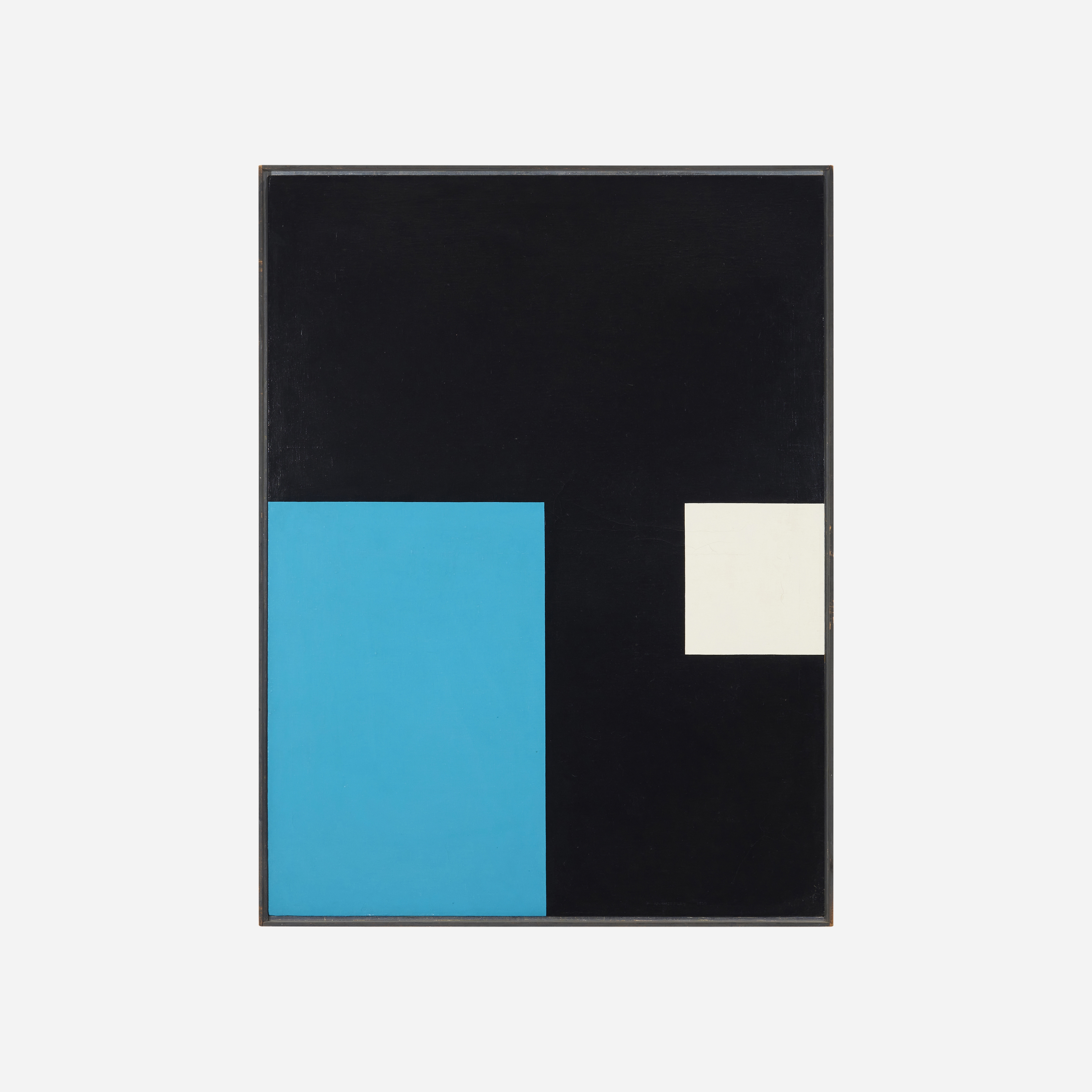 Artwork by Frederick Hammersley, Either Or, Made of Oil On Linen