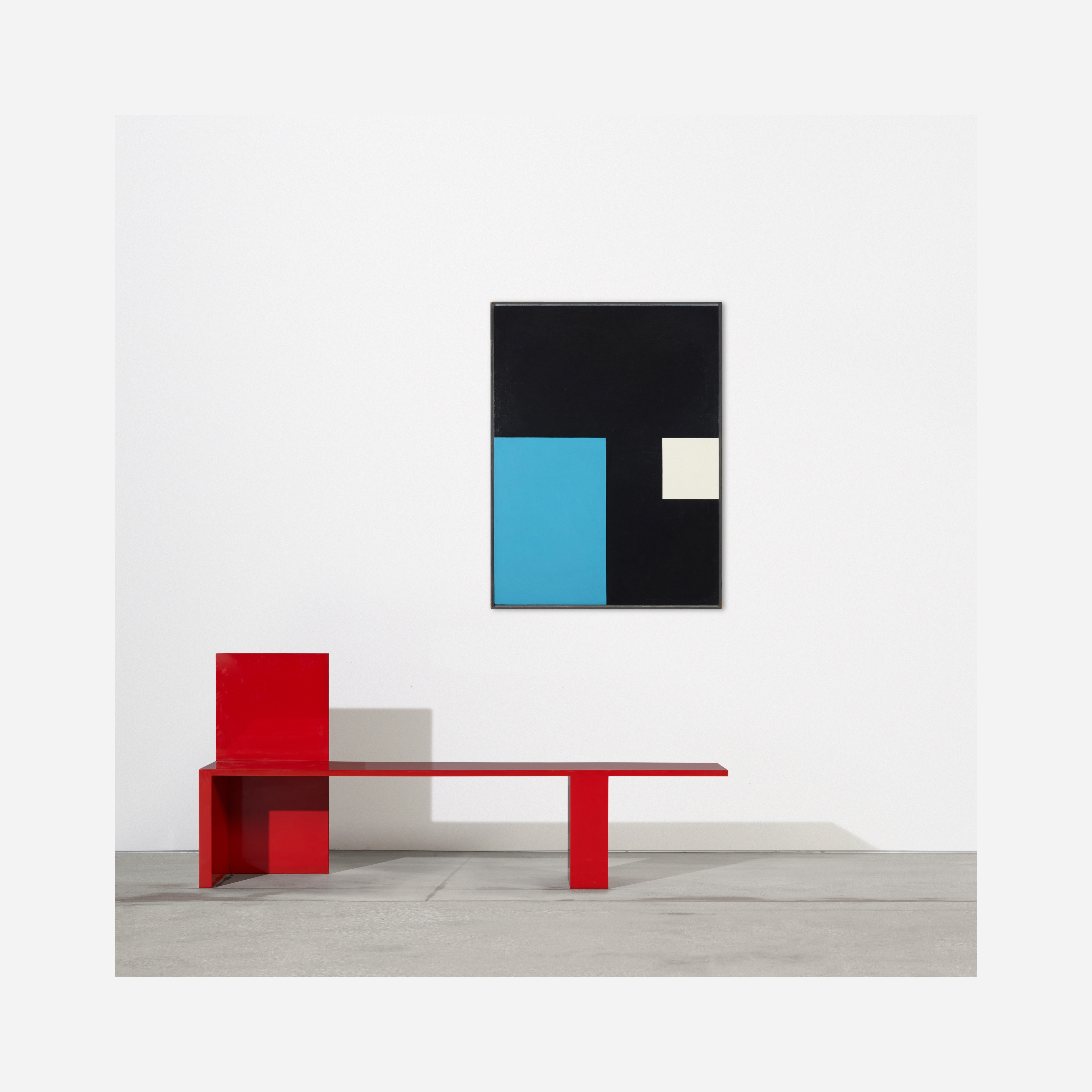 Artwork by Frederick Hammersley, Either Or, Made of Oil On Linen