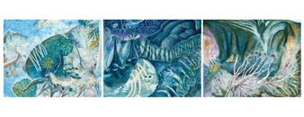 Creation Landscape: Man and the Spheres I - III - William Robinson