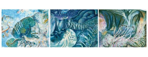 Creation Landscape: Man and the Spheres I - III - William Robinson