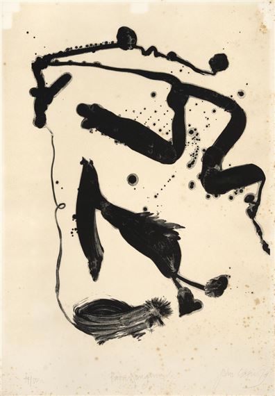 Bird & Kangaroo by John Olsen, 1979