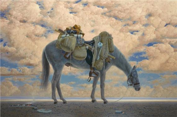 Tully's Baggage (Late Afternoon - Tim Storrier