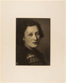 Untitled (Portrait of a Lady - Germaine Krull