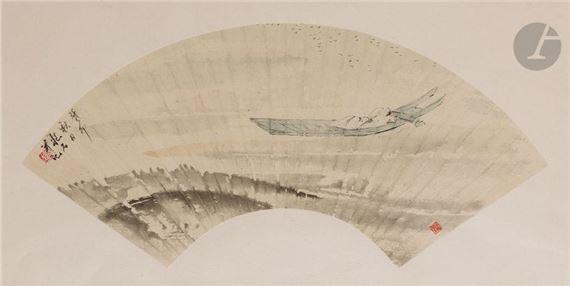 Fan painting - Song Wenzhi