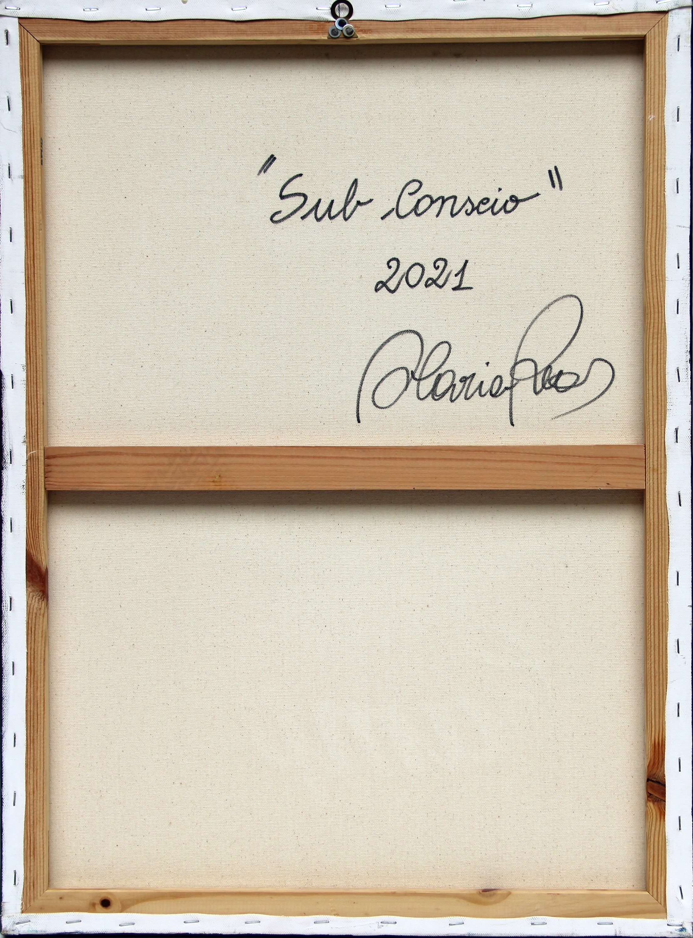 Artwork by Ilaria Rezzi, Sub-Conscio, Made of oil on canvas