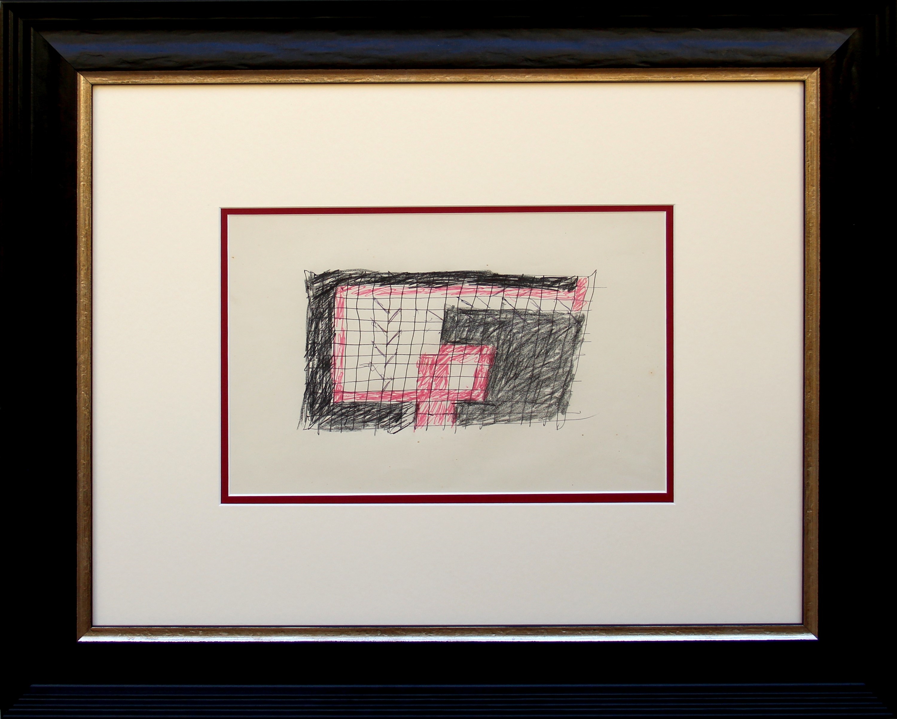 Artwork by Osvaldo Licini, Portafortuna, Made of mixed media on cardboard