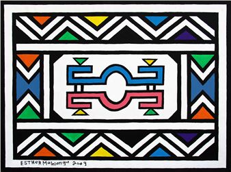Untitled - Esther Mahlangu