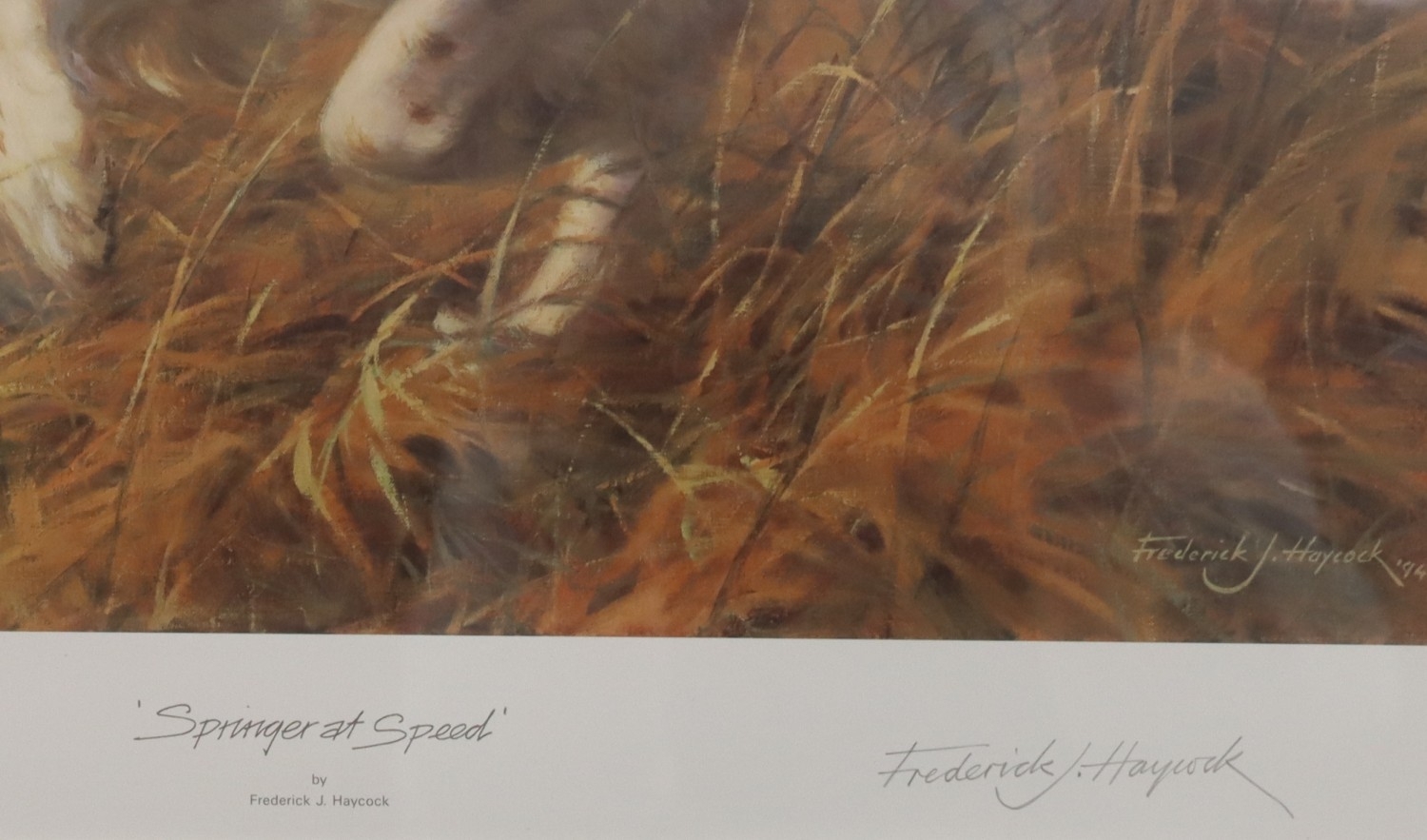 Frederick J. Haycock | Springer at Speed | MutualArt